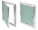 фото mini №12, Lid review door cardboard plaster gk k-g 40x50 aluminum kral