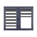 фото mini №6, Shutters day and night in the cartridge anthracite 64x230 dn