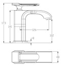 фото mini №4, Washbasin faucet freestanding royal orderlies golden