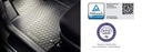 Vw golf mk4 4 bora 1997-2003 резиновые коврики geyer miarowe типичное  пукли5, с разборки недорого