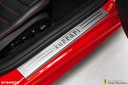 Листва порога ferrari california хром, хромом порог6, купить недорого