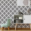 фото mini №3, Template painting repetitive reusable 59x95cm wallpaper moroccan tangier