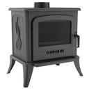 фото mini №4, Bookbinder stove freestanding goat k7 cast iron eco-project fireplace 5 kw+ for a gift