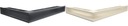 фото mini №5, Lattice fireplace backlash angular 766x547x60 2 pcs set