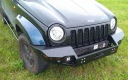 приобрести Бампер стальной зад задний jeep cherokee kj rtech