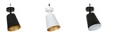 фото mini №16, Ceiling light emibig prism 1xe27 15w, white - gold, adjustable