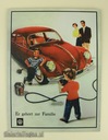Vw garbus beetle plakat retro reklama вывеска1, цена в Украине