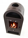 фото mini №7, Stove steel p5 eco goat fireplace 8kw