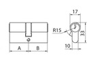фото mini №4, Repair kit 30/ 30 keys gerda door lock