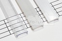 фото mini №4, Aluminum profile+ glass phosphors reto to led strip 2m