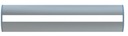 фото mini №12, Profile aluminum reto anodized 1m to plume led backlight
