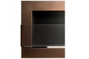 фото mini №8, Biofireplace 900x400 brown matte with glass suspended high quality