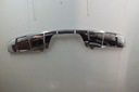 Mercedes мл w166 11- докладка дифузор хром, хромом бампера1, цена в Украине