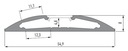 фото mini №4, Profile aluminum reto anodized 1m to plume led backlight