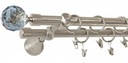 фото mini №8, Cornice double 19 mm+ 19 mm 480 centimeters