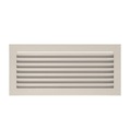 фото mini №4, Lattice ventilation colored grilles fresh 17x37 centimeters creamy