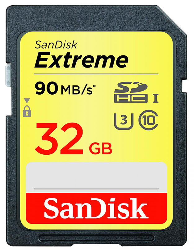 Paměťová karta Sandisk 32GB Sdhc Extreme Hd UHS-1 90 MB/s