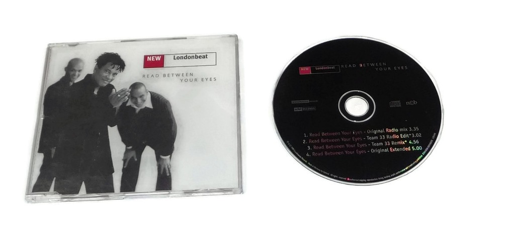 NEW LONDONBEAT ^ READ BETWEEN YOUR EYES ^ MAXI CD