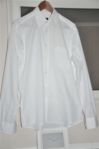 Koszula męska LAVARD biała 41 bytom massimo dutti