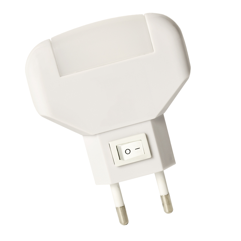 LAMPKA NOCNA LED DO KONTAKTU NIEBIESKIE ŚWIATŁO 7497698998