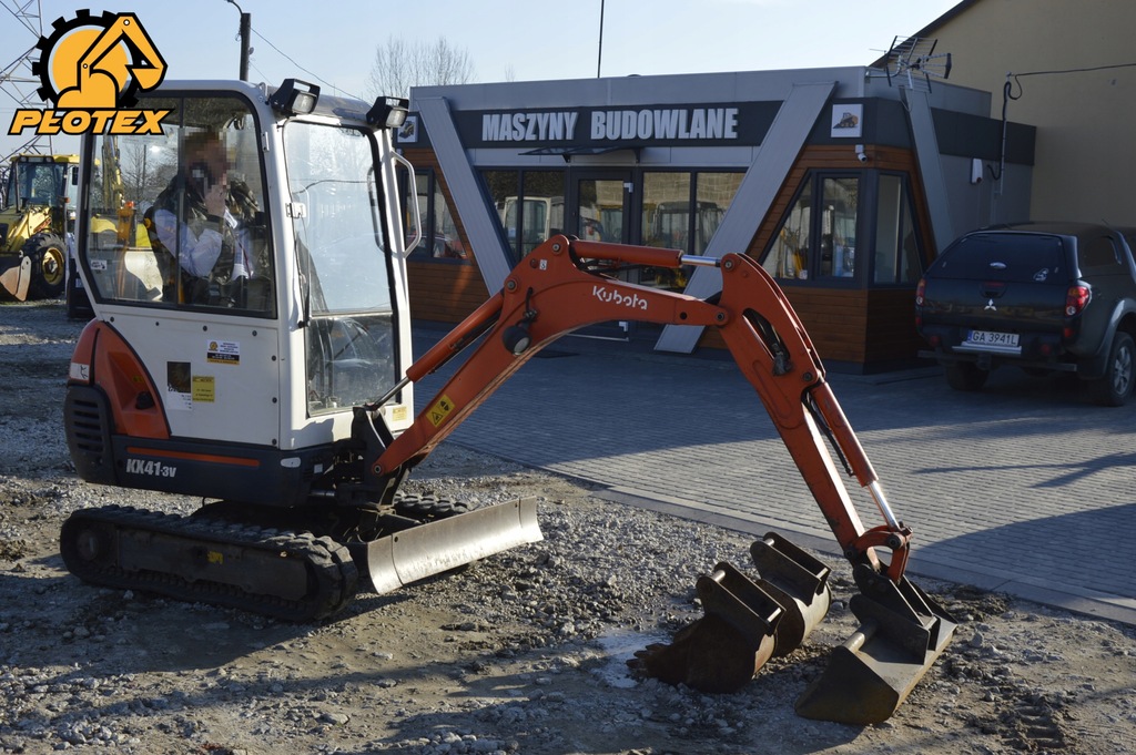 Mini koparka koparki KUBOTA KX41-3V z 2010r. IGŁA