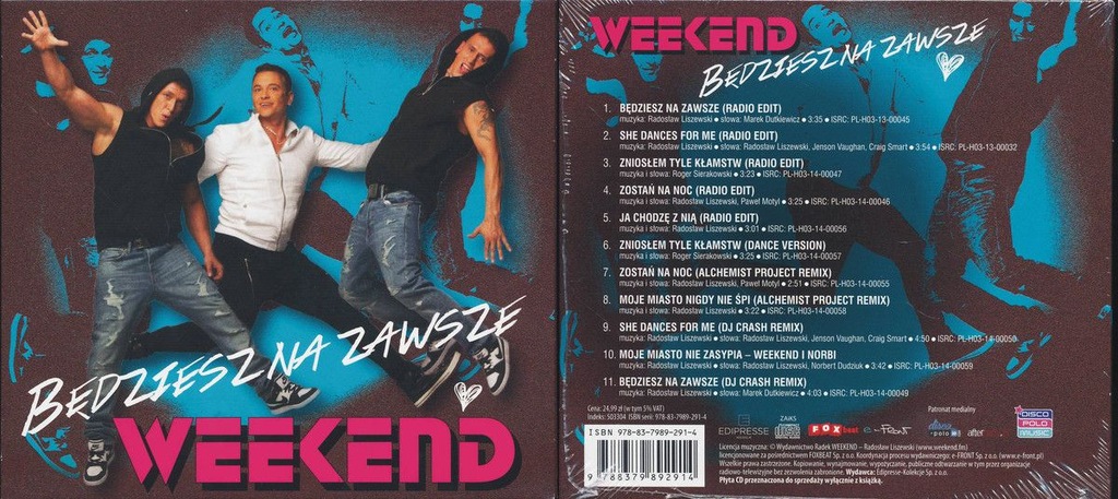 Weekend - Będziesz Na Zawsze - CD
