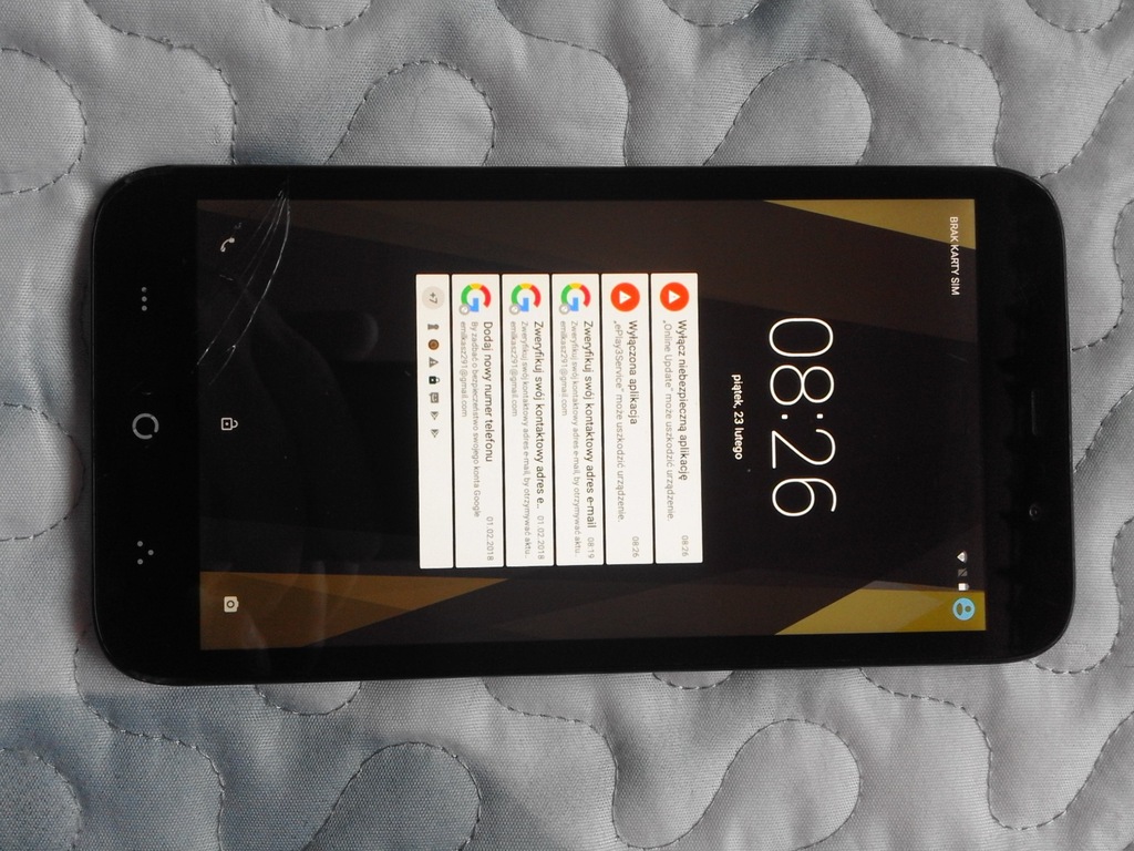 Smartfon OVERMAX VERTIS 6010 AIM 6 CALI-USZKODZONY