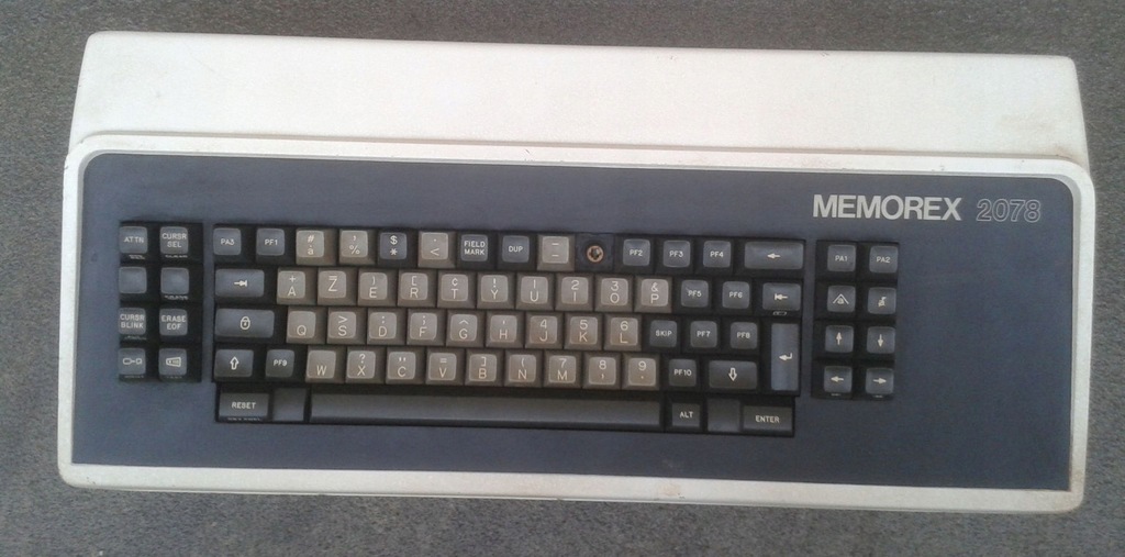 Memorex 2078 - klawiatura