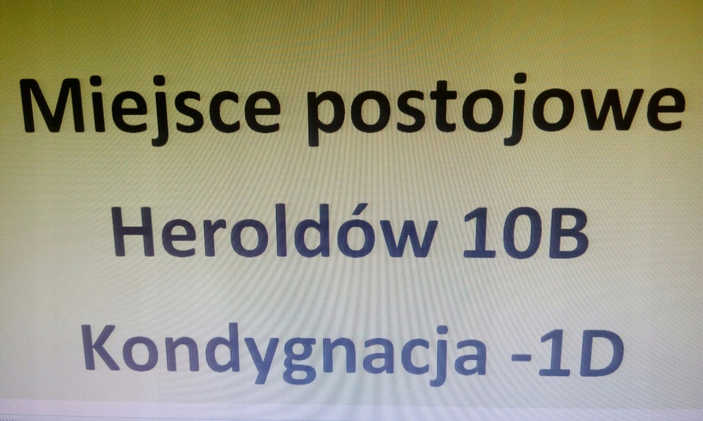 Wynajme miejsce postojowe ul.Heroldów 10B Warszawa