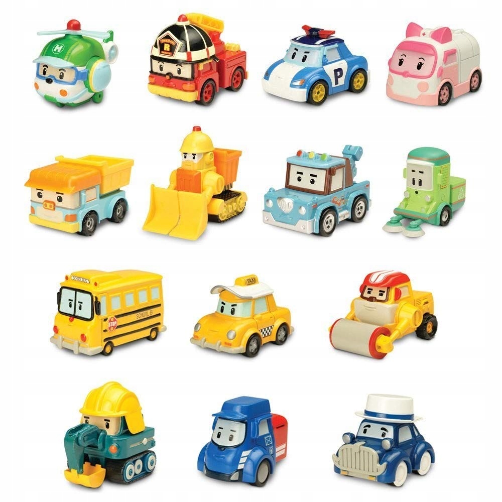 Robocar Poli Die Cast Vehicles, 1 z 14 różnych C