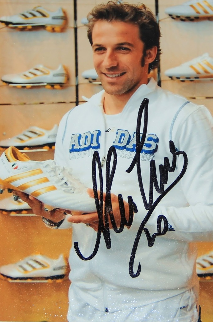 Alex Del Piero -  oryginalny autograf  !