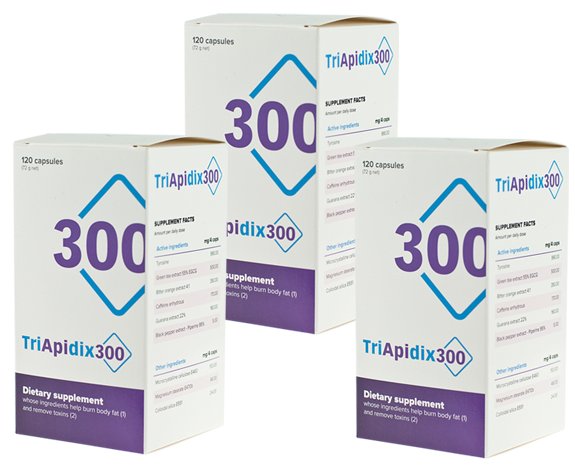 TriApidix300 2+1 GRATIS SPALACZE TŁUSZCZU NOWE