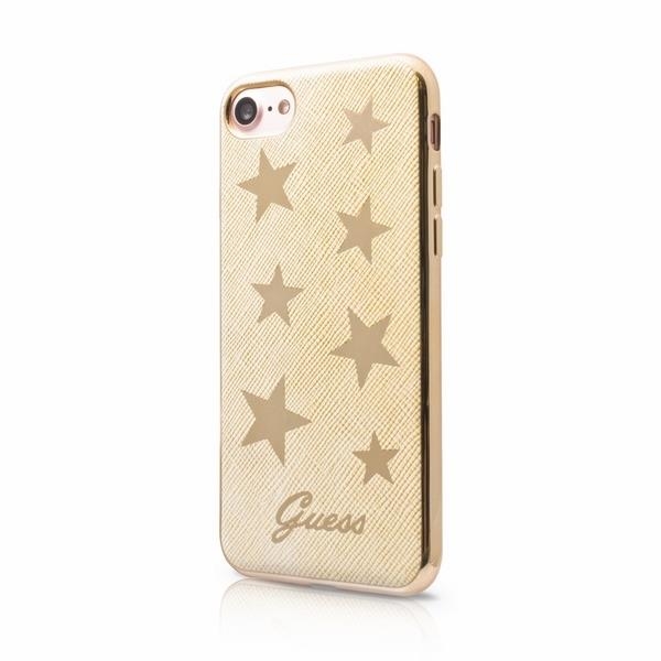 Etui Guess Stars iPhone 7 Beige Gold W-wa FV 23%