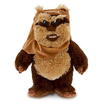 STAR WARS maskotka  EWOK 32 cm  DISNEY - UNIKAT !