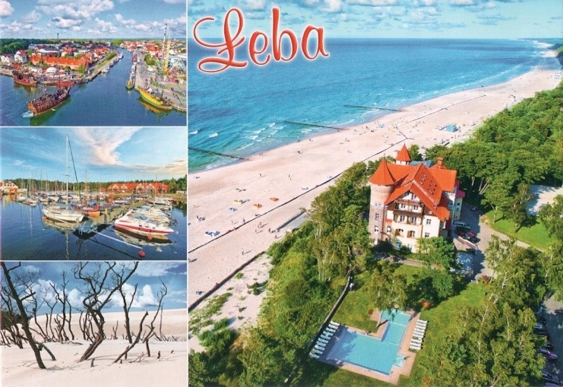 ŁEBA - NEPTUN + WYDMA - WIDOK Z GÓRY - 2018R