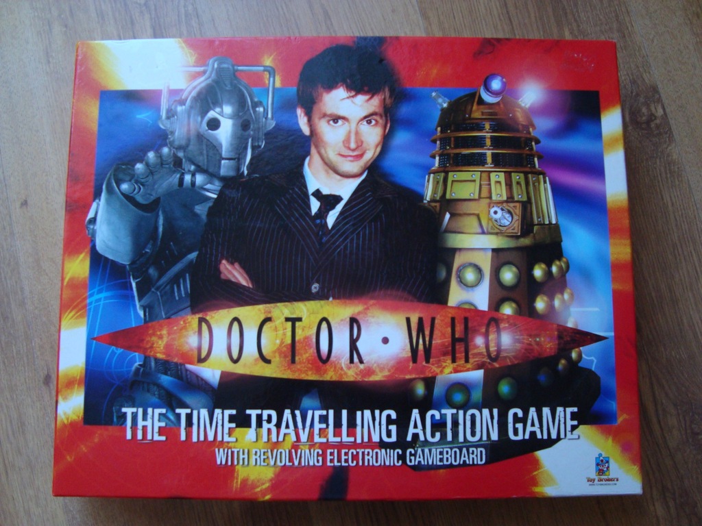 DOCTOR WHO THE TIME TRAVELLING ACTION GAME od 7 L.