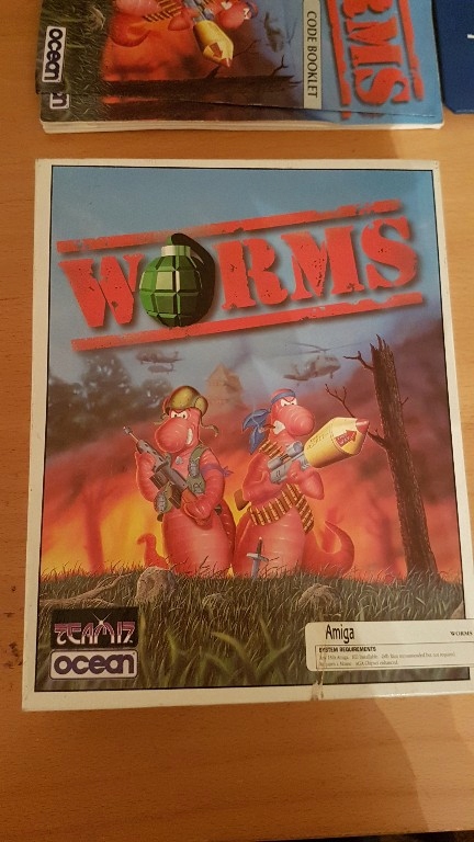 Gra Worms Amiga Big Box