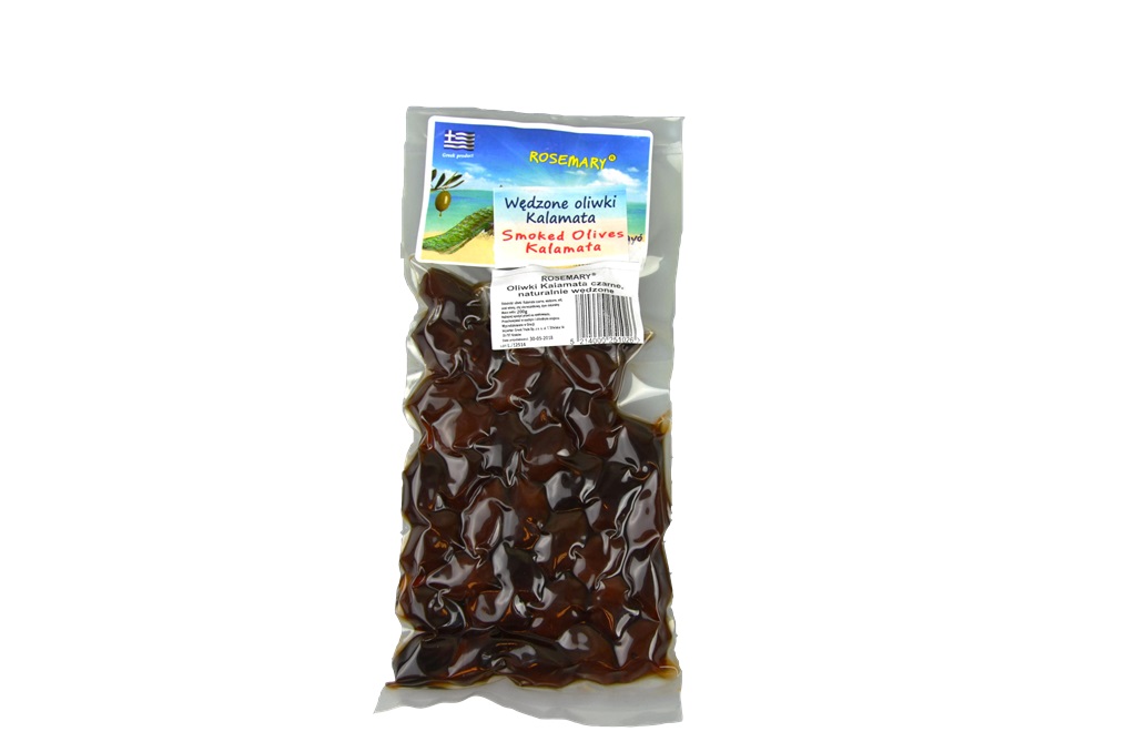 Oliwki Kalamata czarne naturalnie wędzone Grecja