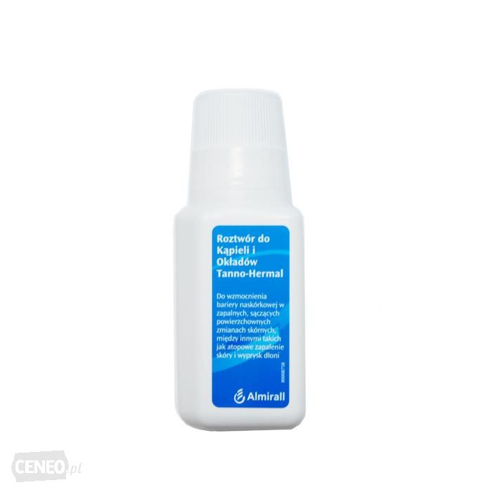 Tanno-Hermal roztwór 250 ml, ospa, azs, wyprysk 