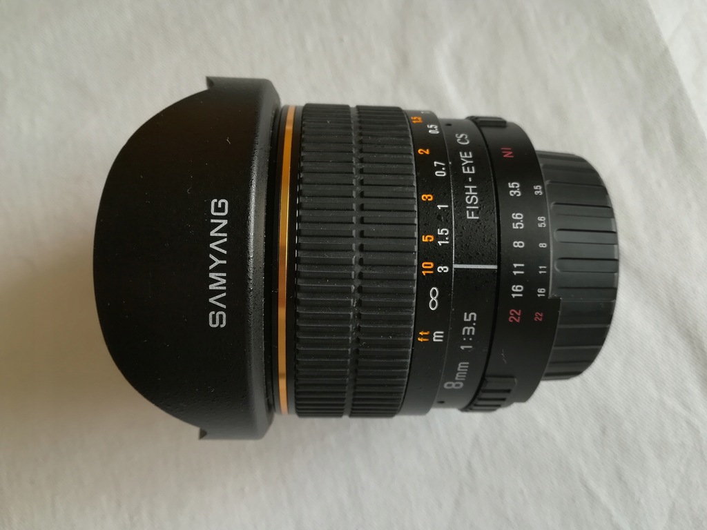 Samyang Fisch-Eye 8mm CS Nikon F