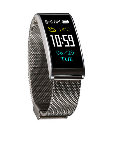 Zegarek damski Smartband X3 SREBRNY pi kny NOWO 7666021182