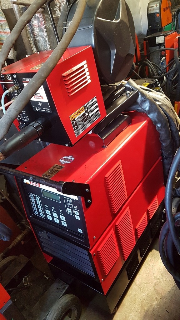 Spawarka Lincoln Power Wave 500 A/ Puls/ Alu/ Mig
