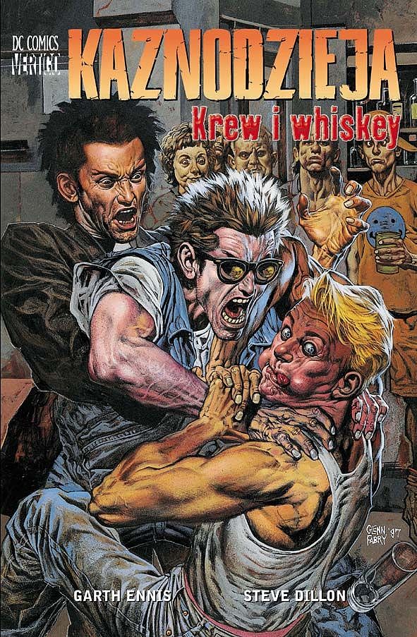 Krew i whiskey Kaznodzieja Preacher komiks Ennis
