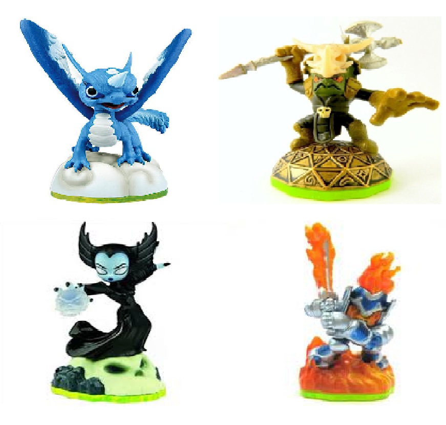 Skylanders Spyros Adventure Zestaw Figurek 4 szt