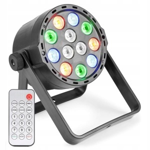 Super reflektor LED PAR PLS25 BeamZ RGBW DMX AKUMU