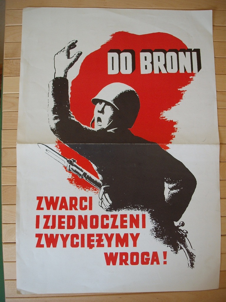 Plakaty Wrzesień 1939 Do Broni reprodukcja