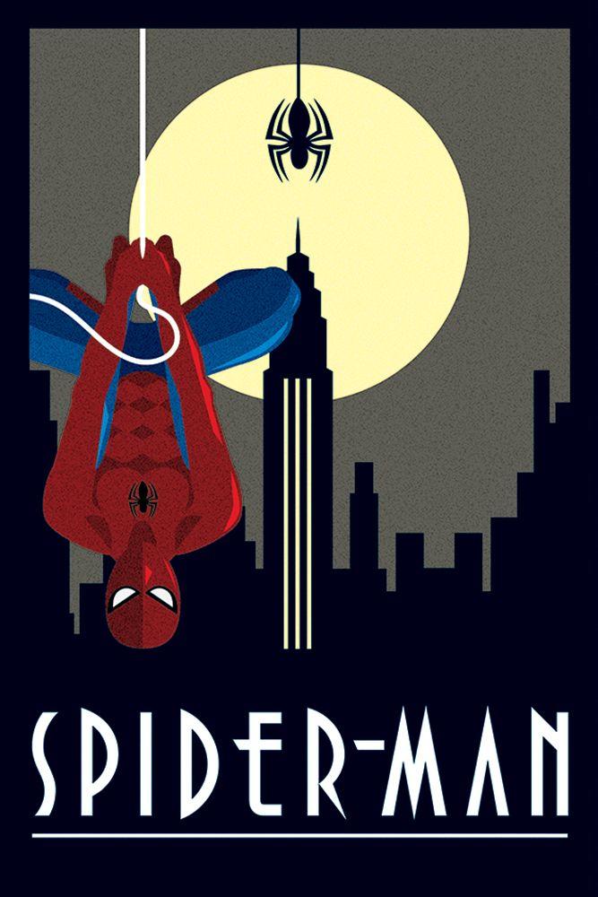Marvel Wiszący Spider Man - plakat 61x91,5 cm