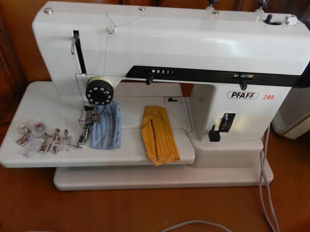 Maszyna do szycia Pffaf 285 skóra,jeans profesjon.