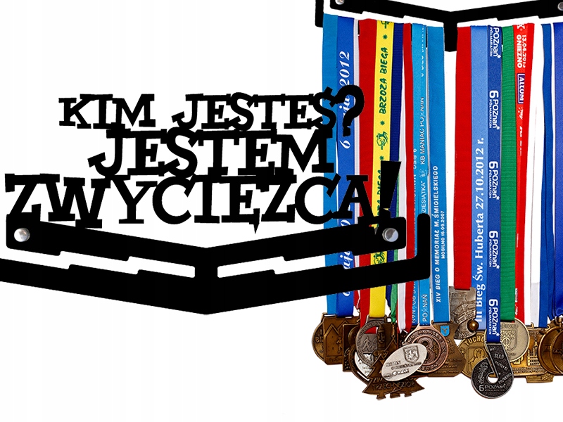 WIESZAK NA MEDALE MEDALÓWKA JESTEM ZWYCIĘZCĄ 1