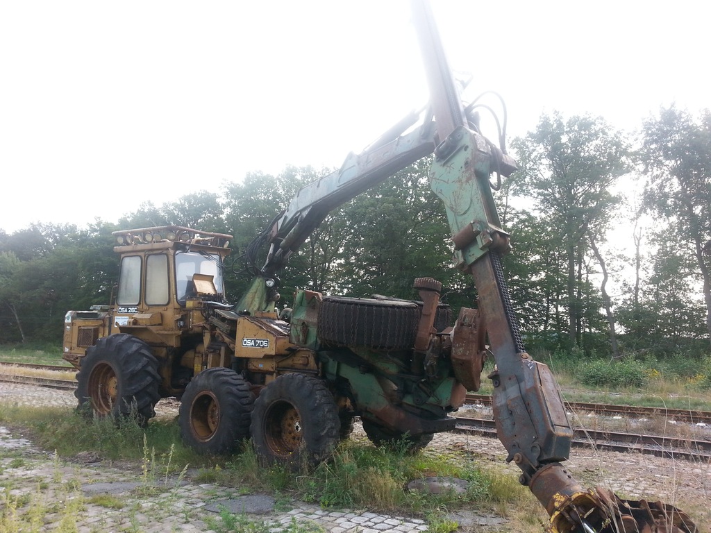 Ciągnik leśny Forwarder OSA Ösa 260